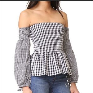 Vetiver Gingham Top